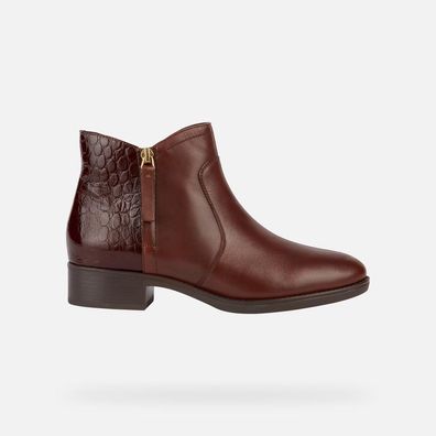 Bottines Geox Felicity aus Leder, atmungsaktiv