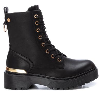 Bottines Xti Damen Schwarz Vegan
