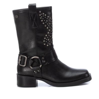 Biker-Stiefeletten Xti Schwarz Damen