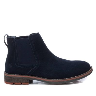 Chelsea Stiefel Xti aus hochwertigem Wildleder, blau