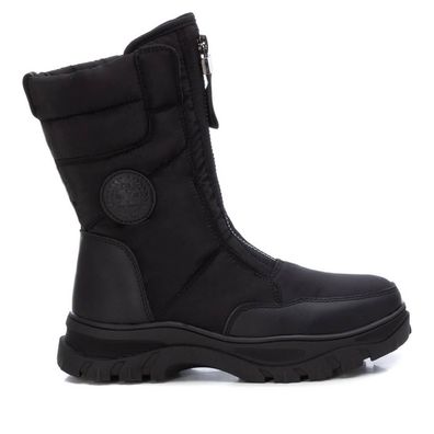 Stiefel Xti Schwarze Mädchen-Boots, vegan, 15 cm Schafthöhe