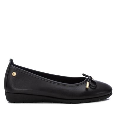 Ballerine Carmela aus hochwertigem Leder, schwarz