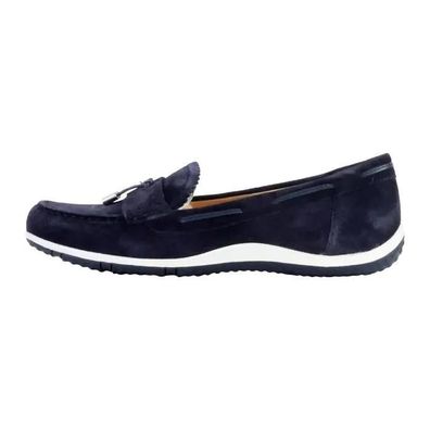 Mokassins Geox Vega Moc Blau Damen