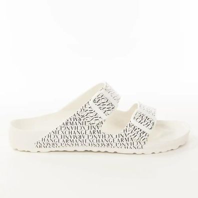 Claquette Armani Weiß Komfortabel