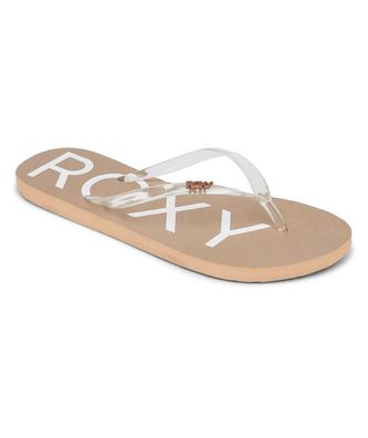 Tongs Roxy Beige Damen