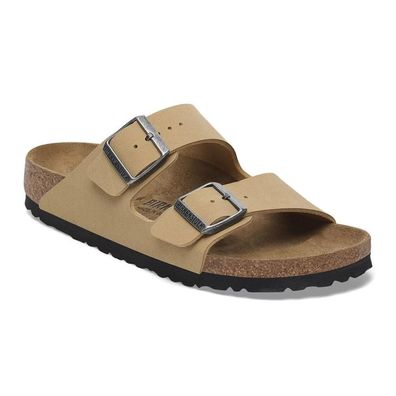 Sandalen Birkenstock Arizona Beige mit verstellbaren Riemen