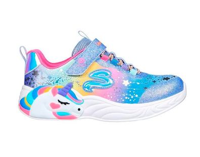 Sneakers Skechers S-Lights Unicorn Dreams blau