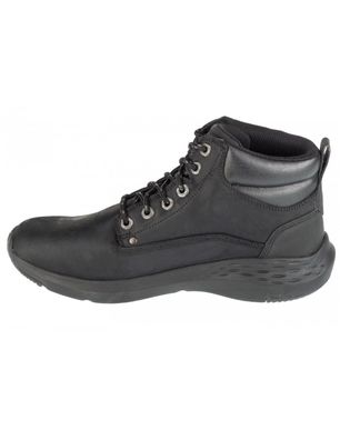 Bottes Skechers Parson - Ederic aus Leder, schwarz