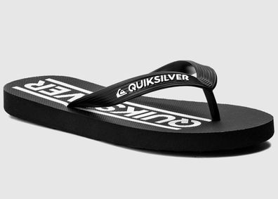 Tongs Quiksilver Java Wordmark Schwarz
