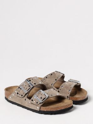 Sandalen Birkenstock Arizona Rivet Taupe
