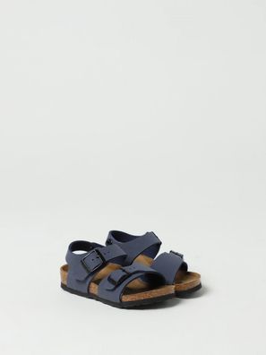 Sandalen Birkenstock New York fér Kinder, blau, verstellbar
