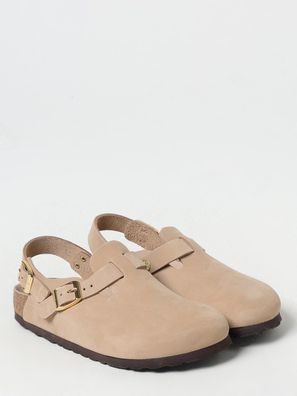 Mules Birkenstock Beige mit verstellbarem Riemen
