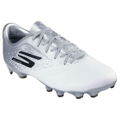 Fußballschuhe Skechers Razor 1.5 Academy FG Weiß/Silber
