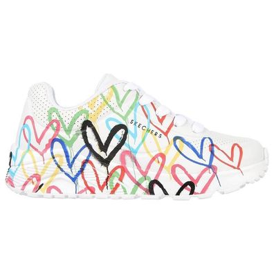 Sneakers Skechers Uno Lite Spread The Love Weiß/Mehrfarbig
