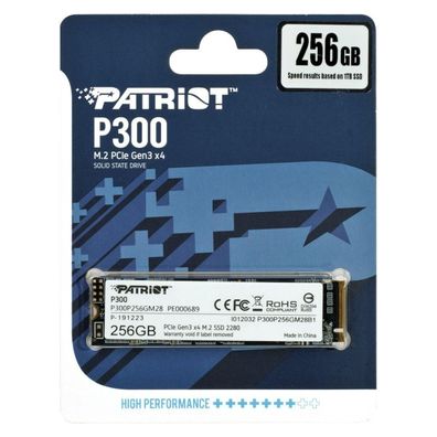 SSD Patriot 256 GB M.2 2280 PCIe 3.0 x4 NVMe