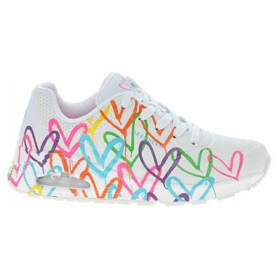 Sneakers Skechers Highlight Love Damen Weiß