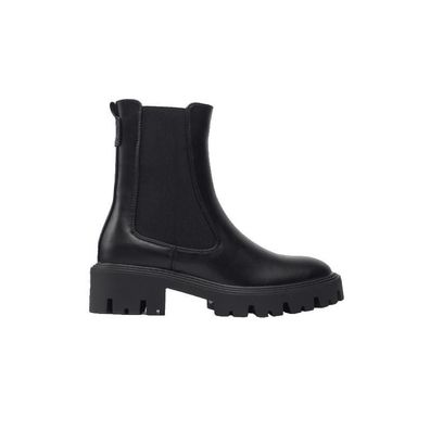 Bottines Only mit 4,5 cm Absatzhöhe, Schwarz