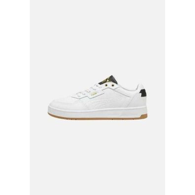 Sneakers Puma Court Classic Lux Weiß Schwarz Gold