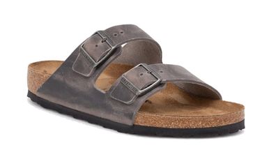 Sandalen Birkenstock Arizona Natural Leather Oiled Narrow Fit