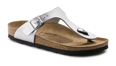 Sandalen Birkenstock Gizeh BF Silber