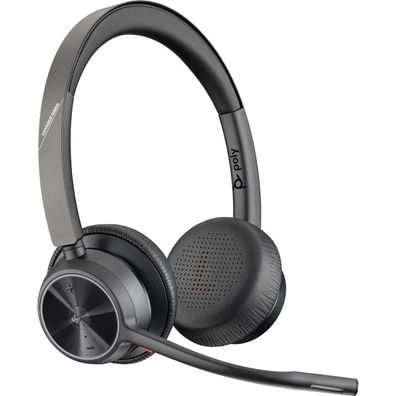 Casque Poly Voyager 4320-M Bluetooth USB-C Schwarz