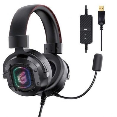 Headset Conceptronic 7.1-Kanal USB-A Schwarz