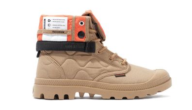 Stiefel Palladium Baggy Re-Quilted Beige