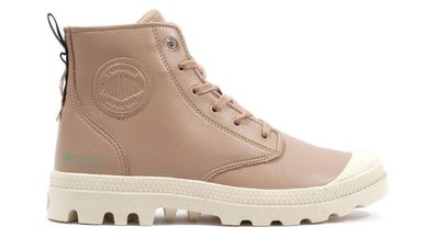 Bottines Palladium Vegan Leder Beige