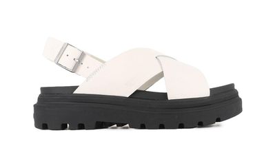 Sandale Palladium Pallacruise Crossed Weiß