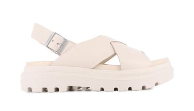 Sandale Palladium Pallacruise Crossed Weiß