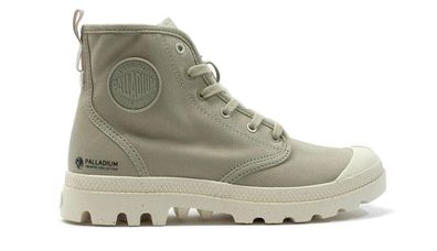 Bottines Palladium Pampa Hi Zip Organic Kaki