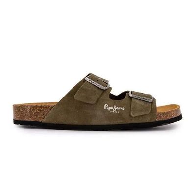 Sandalen Pepe Jeans Bio Suede Kaki Herren