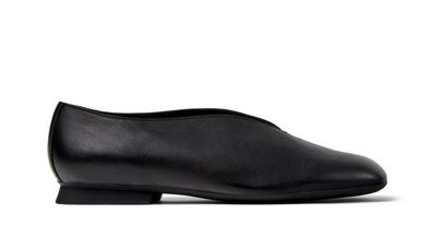 Mokassins Camper Casi Myra Schwarz aus Leder