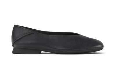 Ballerinen Camper Casi Myra schwarz aus Leder