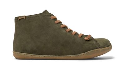 Bottines Camper mit elastischen Schnérsenkeln und Reißverschluss