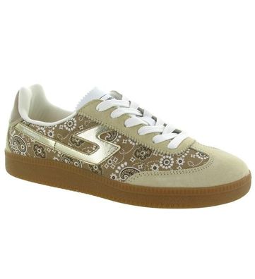 Sneakers Schmoove Beige aus Leder