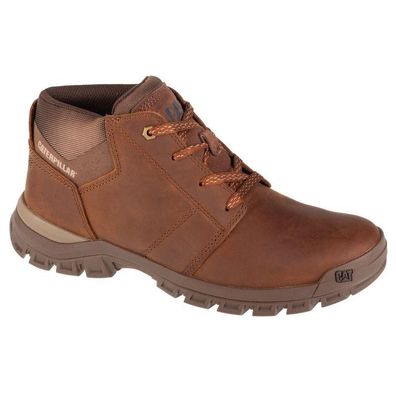 Bottines Caterpillar aus echtem Leder, braun, Größe 41