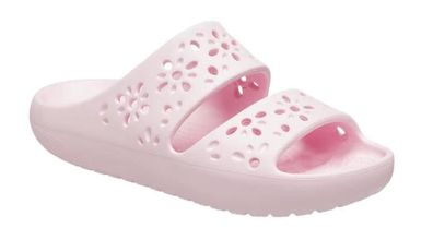 Sandalen Crocs Classic Floral Cutout Damen Rose