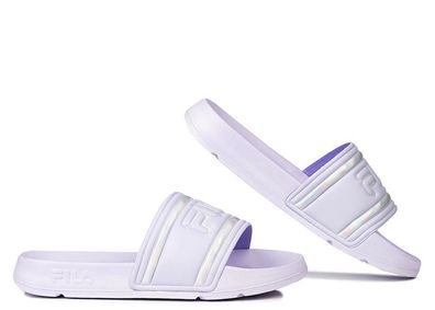 Claquettes Fila Morro Bay Logo Damen Lila