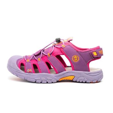 Sandalen Trollkids Kvalvika Kinder Zehenschutz