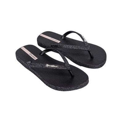 Tongs Ipanema Maxi Glow schwarz/glänzend