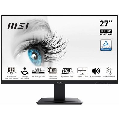 Monitor MSI PRO MP273A 27 Zoll Full HD IPS