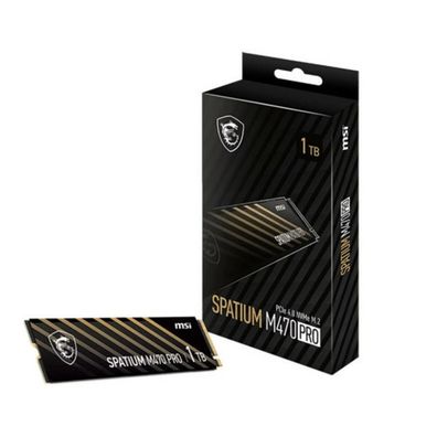 SSD MSI Spatium M470 PRO 1 TB PCIe 4.0 M.2 2280