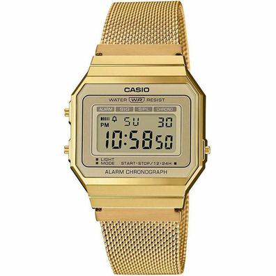 Digitale Uhr Casio Gelb A700WEMG-9AEF