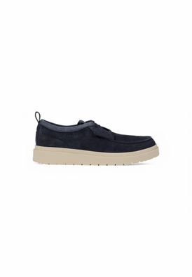 Derby Schuhe Clarks Blau POLDEN MOC