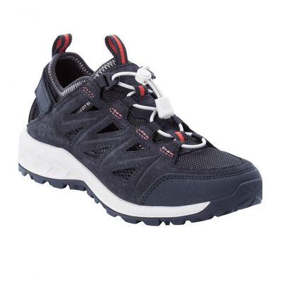 Wanderschuhe Jack Wolfskin Woodland 2 Hybrid Low Blau