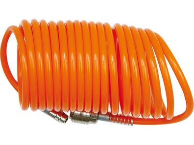 PU Druckluftschlauch, Spiralschlauch 5x8mm 15m