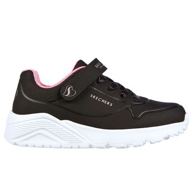 Sneakers Skechers Uno Lite fér Mädchen, schwarz, flach