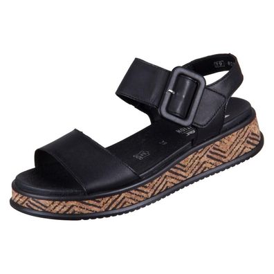 Sandalen Rieker Revolution Lugano mit Leder und Klettverschluss