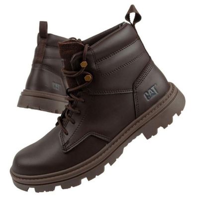 Stiefel Caterpillar M P725470 aus Naturleder, braun